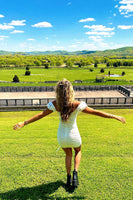 Load image into Gallery viewer, White Bodycon Off the Shoulder Ruched Mini Dress