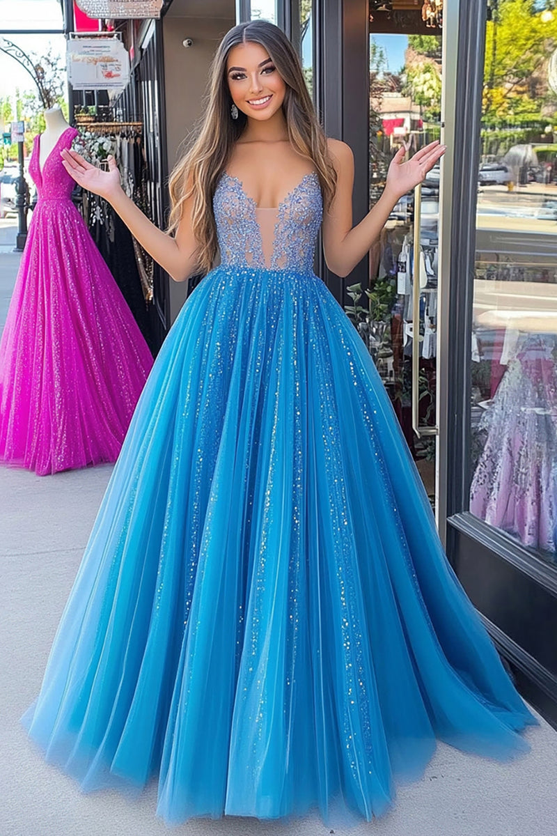 Blue Prom Dress That Will Make You the Queen of the Ball