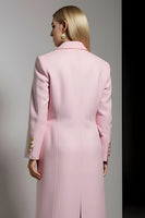 Load image into Gallery viewer, Pink Notched Lapel One Button Notched Lapel Women Blazer