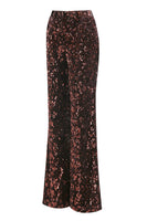 Load image into Gallery viewer, 2 Piece Sparkly Coffee Peak Lapel Sequin Women Prom Suits with Sash