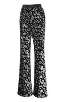 Load image into Gallery viewer, Sparkly Black Sequin 2 Piece Women Prom Suits with Sash