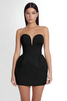 Load image into Gallery viewer, Simple Bodycon Sweetheart Tight Little Black Dress