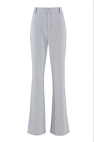 Load image into Gallery viewer, 2 Piece Silver Double Breasted Notched Lapel Women Prom Suits