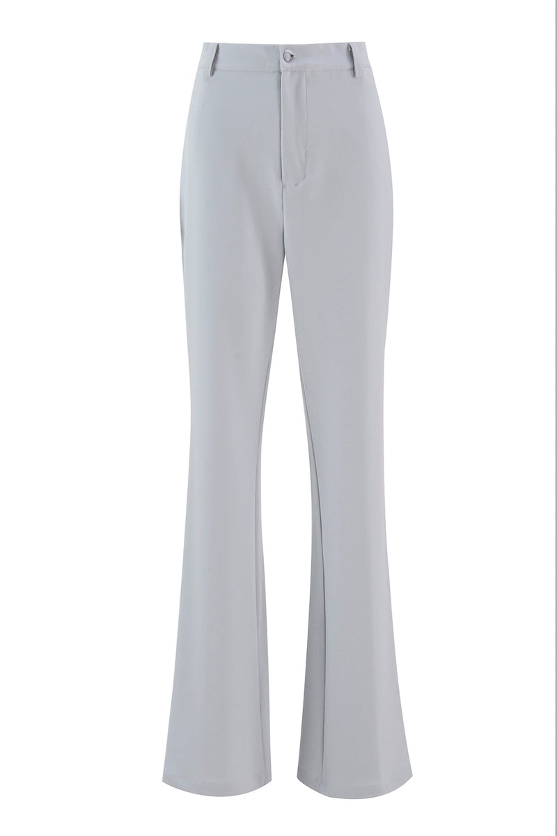 Load image into Gallery viewer, 2 Piece Silver Double Breasted Notched Lapel Women Prom Suits