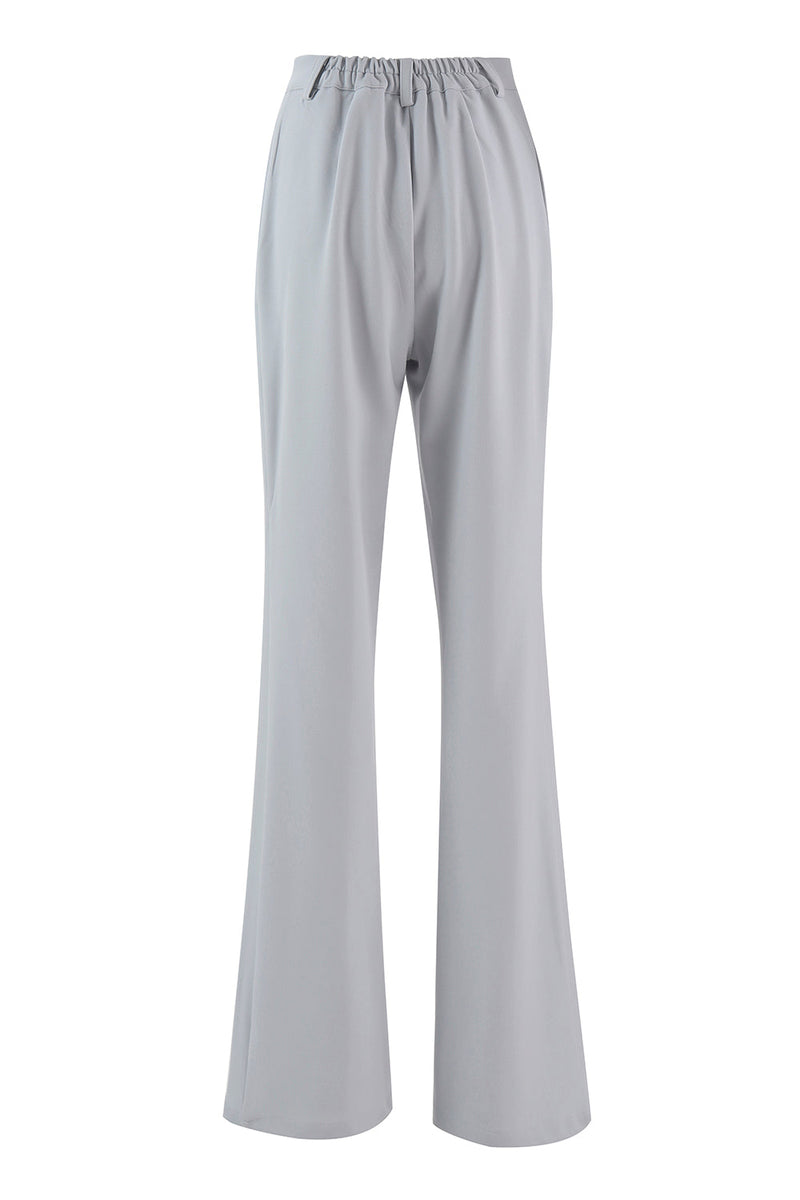 Load image into Gallery viewer, 2 Piece Silver Double Breasted Notched Lapel Women Prom Suits