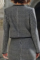 Load image into Gallery viewer, 2 Piece Grey Tweed Single Breasted Pencil Midi Interview Outfits