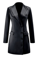 Load image into Gallery viewer, Champagne Single Breasted Peak Lapel Long Sleeves Prom Blazer