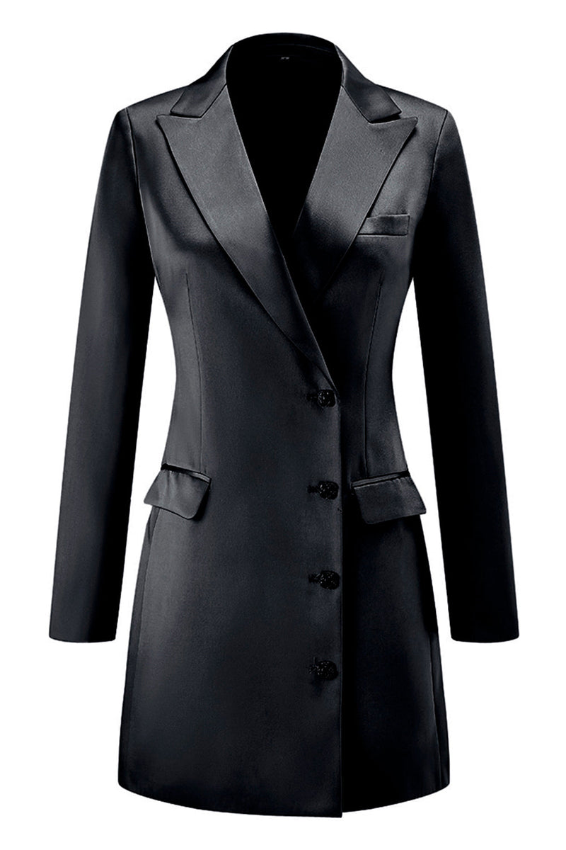 Load image into Gallery viewer, Champagne Single Breasted Peak Lapel Long Sleeves Prom Blazer