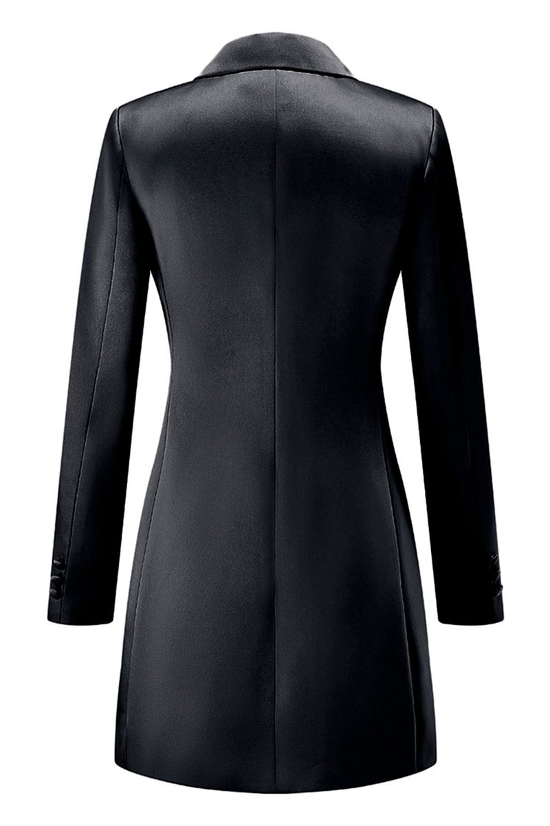 Load image into Gallery viewer, Champagne Single Breasted Peak Lapel Long Sleeves Prom Blazer