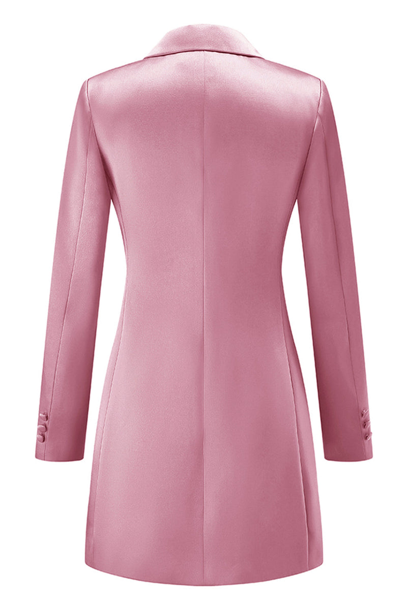 Load image into Gallery viewer, Champagne Single Breasted Peak Lapel Long Sleeves Prom Blazer