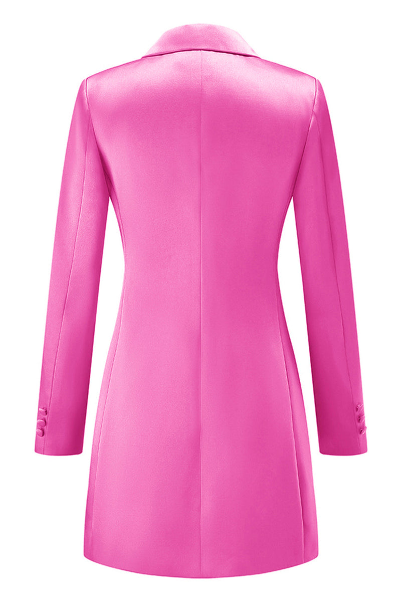 Load image into Gallery viewer, Champagne Single Breasted Peak Lapel Long Sleeves Prom Blazer