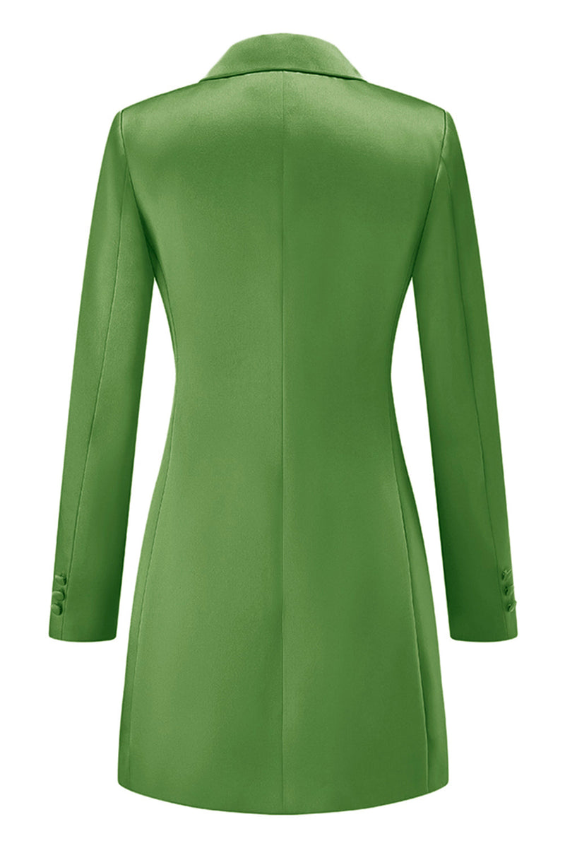 Load image into Gallery viewer, Champagne Single Breasted Peak Lapel Long Sleeves Prom Blazer