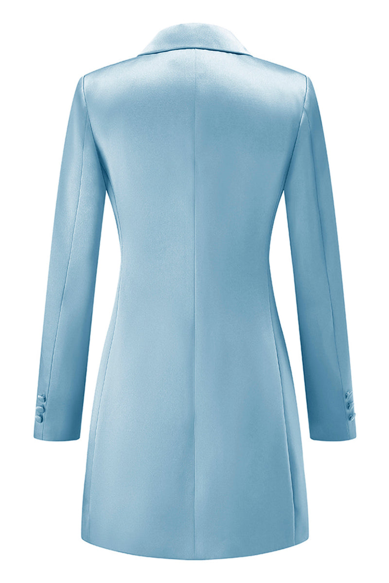 Load image into Gallery viewer, Champagne Single Breasted Peak Lapel Long Sleeves Prom Blazer