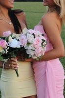 Load image into Gallery viewer, Lilac Bodycon Sweetheart Short Prom Dress with Keyhole