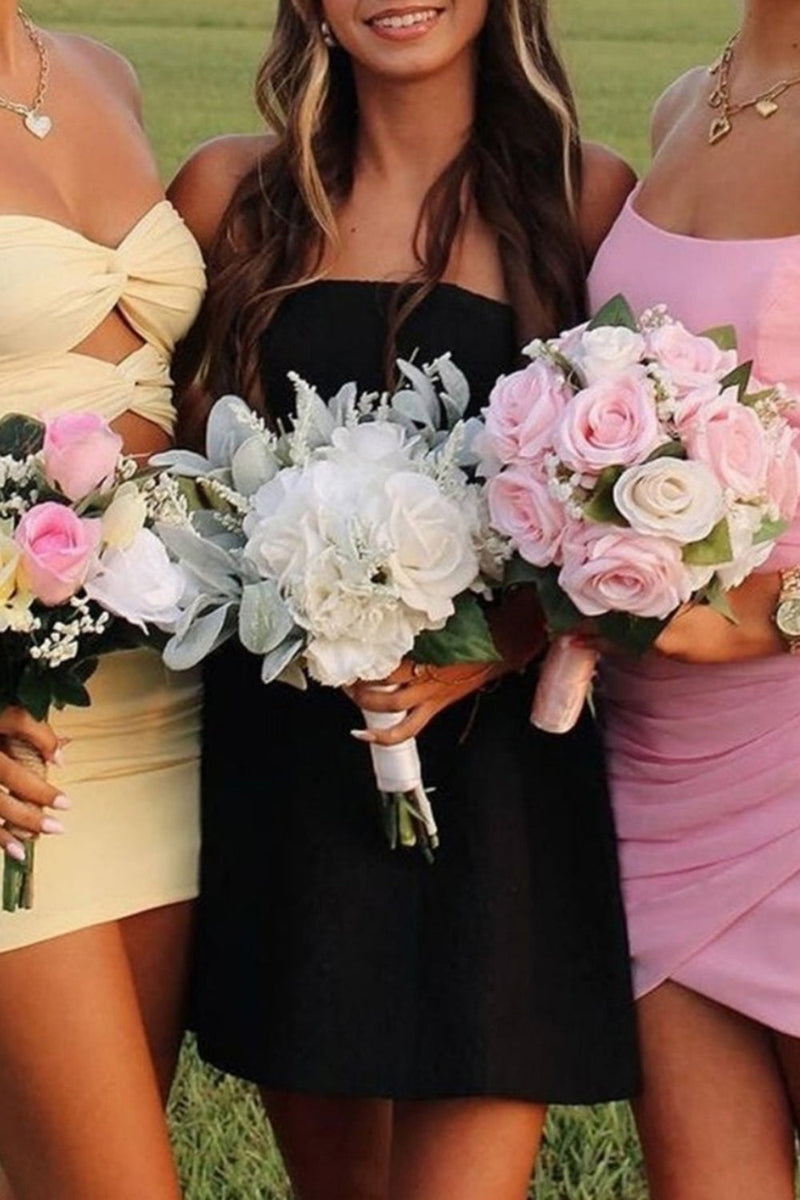 Load image into Gallery viewer, Lilac Bodycon Sweetheart Short Prom Dress with Keyhole