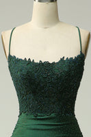Load image into Gallery viewer, Sparkly Dark Red Beaded Long Prom Dress with Appliques