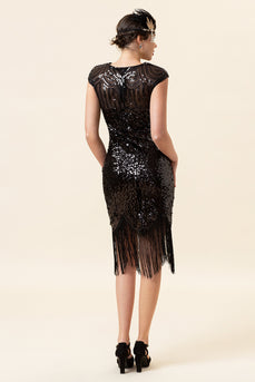 Sequins 1920s Fringe Dress