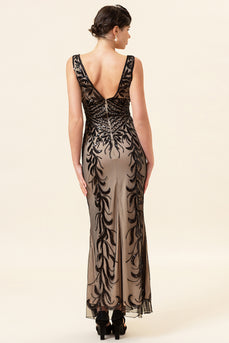 Mermaid Sequins Gatsby 1920s Prom Dress