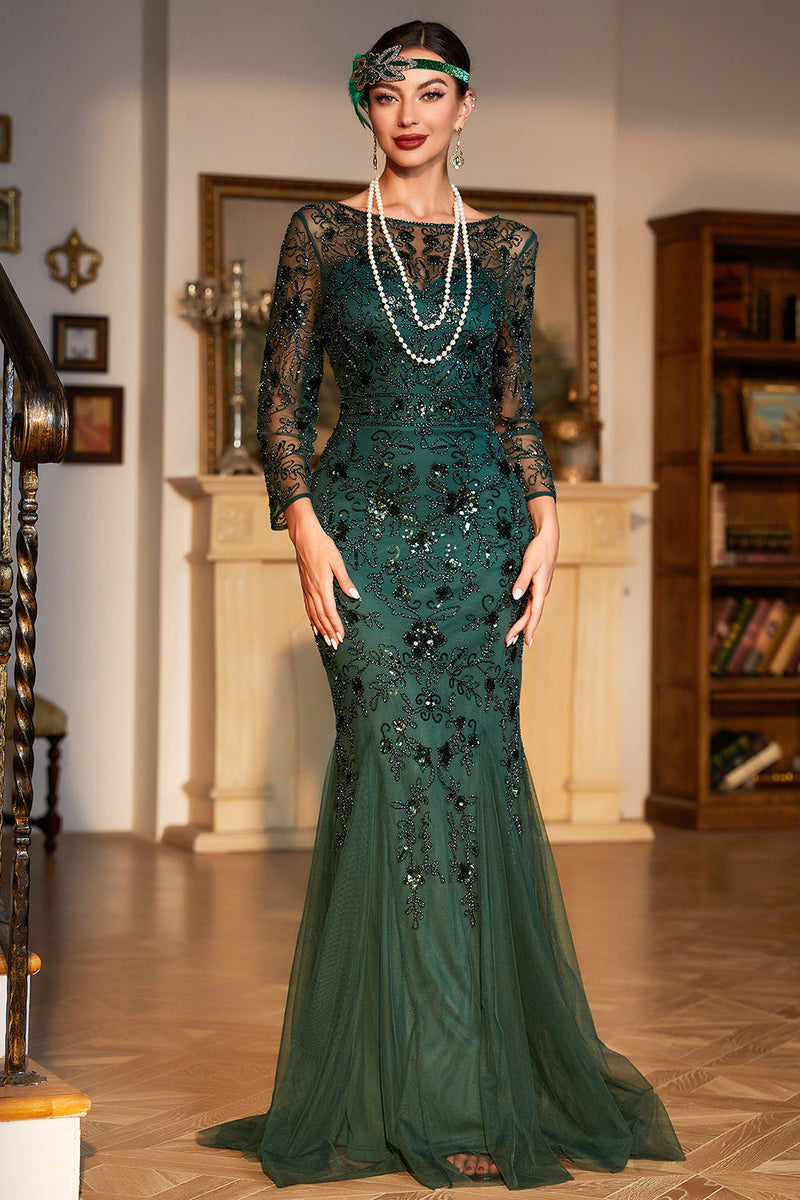 Formal The Great Gatsby Inspired Dresses 1920s Sequin Fringed Vintage Party Dress 1920s Flapper Dress Vintage Formal The Great Gatsby Inspired Dresses 1920s Sequin Fringed Vintage Party Dress 1920s Flapper Dress Vintage