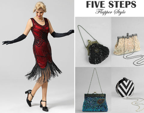 Five Steps to Achieve A Flapper Look