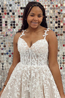 Load image into Gallery viewer, Black Off the Shoulder Corset Prom Dress with Appliques