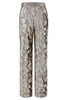 Load image into Gallery viewer, Sparkly Floral Grey Peak Lapel 2 Piece Women Prom Suits with Sequins