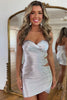 Load image into Gallery viewer, Black Sweetheart Tight Homecoming Dress with Beading