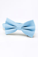 Load image into Gallery viewer, Light Green Men&#39;s 3-Piece Accessory Set (Bow Tie, Pocket Square, Pin)