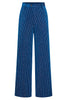 Load image into Gallery viewer, 2 Piece Ink Blue Stripe Notched Lapel Long Sleeves Women Prom Suits