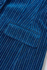 Load image into Gallery viewer, 2 Piece Ink Blue Stripe Notched Lapel Long Sleeves Women Prom Suits