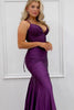 Load image into Gallery viewer, Glitter Black Mermaid Spaghetti Straps Sequined Long Prom Dress