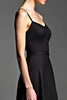 Load image into Gallery viewer, Black Spaghetti Straps A Line Long Satin Formal Dress