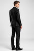 Load image into Gallery viewer, Black Notch Lapel One Button 2 Piece Prom Suits