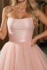 Load image into Gallery viewer, Blush A Line Tulle Ruched Short Homecoming Dress with Bow