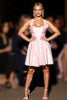 Load image into Gallery viewer, Pink A Line Short Satin Homecoming Dress with 3D Flowers