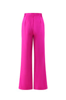Load image into Gallery viewer, Fuchsia 2 Piece Notched Lapel Long Sleeve Business Suits with Pockets