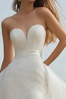 Load image into Gallery viewer, Ivory Short Sweetheart Bodycon Graduation Dress