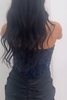 Load image into Gallery viewer, Sparkly Emerald Grren Mirror Tight Beaded Short Homecoming Dress with Slit