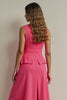 Load image into Gallery viewer, Fuchsia Single Breasted Pencil Maxi Blazer Dress