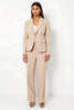Load image into Gallery viewer, Apricot Satin Notched Lapel 2 Piece Business Suits with Sleeves
