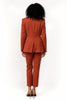 Load image into Gallery viewer, Brick Red Notched Lapel 2 Piece One Button Business Suits
