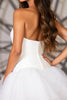 Load image into Gallery viewer, White A Line Sweetheart Short Tulle Homecoming Dress