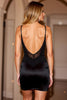 Load image into Gallery viewer, Sparkly Black Tight Backless Short Corset Homecoming Dress with Beading