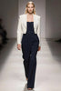 Load image into Gallery viewer, Ivory Navy 3 Piece Satin Single Breasted Notched Lapel Business Suits