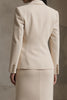 Load image into Gallery viewer, Champagne 2 Piece Mermaid Notched Lapel Midi Business Suits with Ruffles
