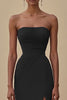 Load image into Gallery viewer, Elegant Black Sheath Chiffon Long Formal Dress with Slit