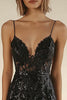 Load image into Gallery viewer, Spaghetti Straps Black Lace Tight Short Cocktail Dress
