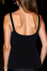 Load image into Gallery viewer, Black A Line Short Spaghetti Straps Ruched Cocktail Dress with Bow