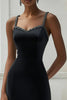 Load image into Gallery viewer, Sparkly Black Short Bodycon Cocktail Dress with Beading