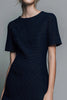 Load image into Gallery viewer, Black Tweed Short Sleeves Pageant Interview Outfits with Ruffles